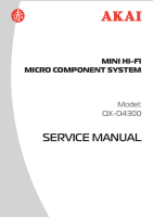 Akai QXD-4300-Service-Manual 